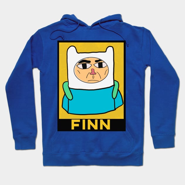 FINN Ugly Face Hoodie by HijriFriza